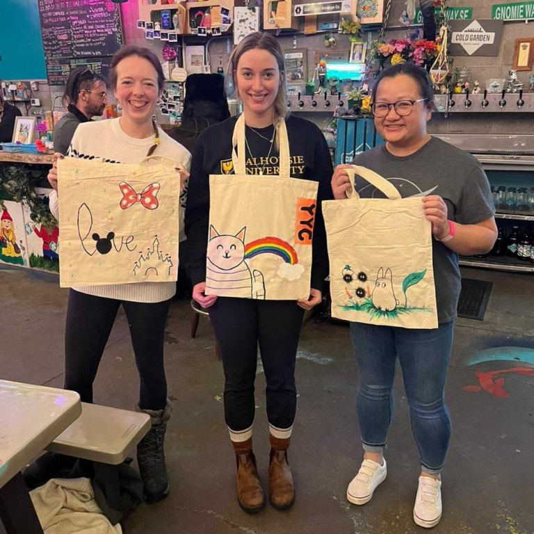 Tote Bag Painting