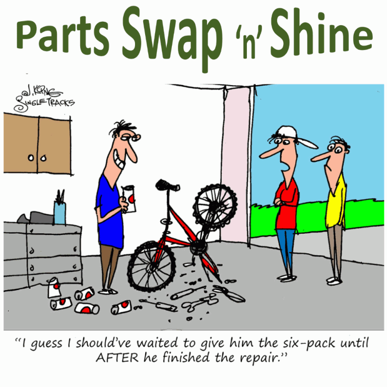 Bike Parts Swap n' Shine